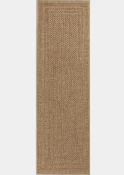 bonprix Flachgewebe-Teppiche|In- und Outdoor Teppich im Naturlook sand