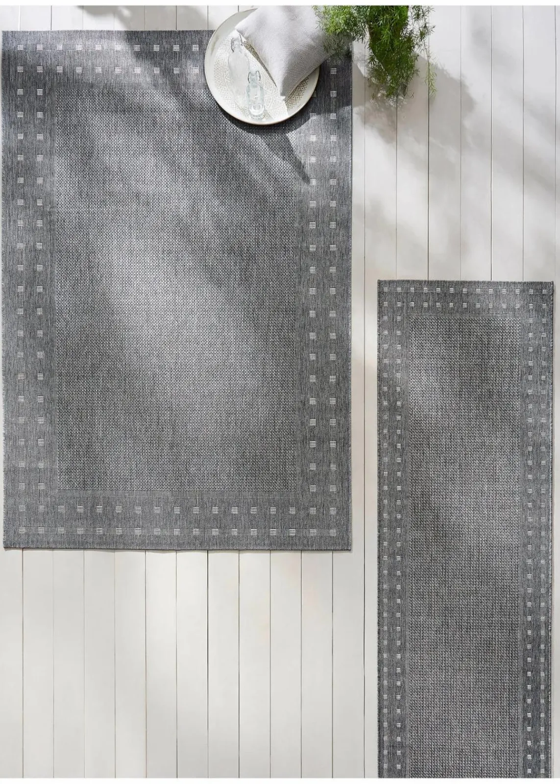 In- und Outdoor Teppich mit umlaufender Bordüre|bonprix Best