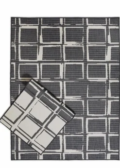 In- und Outdoor Wende-Teppich mit Karos|bonprix Best
