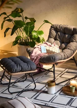 In- und Outdoor Wende-Teppich mit Karos|bonprix Best