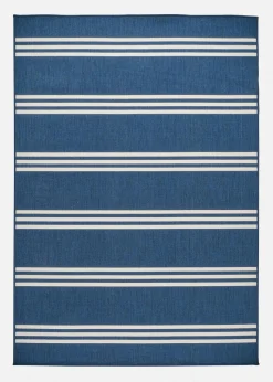 In- und Outdoor Wende-Teppich mit Streifen|bonprix Discount