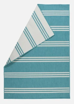 In- und Outdoor Wende-Teppich mit Streifen|bonprix Sale