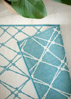 In- und Outdoor Wende-Teppich mit moderner Musterung|bonprix Outlet