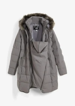 3-in-1 warm wattierte Umstands- und Tragejacke|bonprix Discount