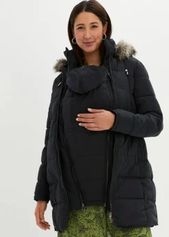 3-in-1 warm wattierte Umstands- und Tragejacke|bonprix Best
