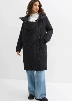 3-in-1 wattierter Umstandsmantel mit Trageeinsatz|bonprix