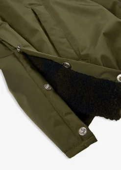 bonprix Bekleidung·Blazer|Umstandsmode|4-in-1 Wende-Bomberjacke mit Trageeinsatz dunkeloliv/dunkelblau