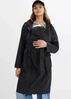 3-in-1 wind- und wasserdichter Umstands- und Tragemantel mit zwei Einsätzen|bonprix