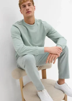 innen weich angeraute Jogginghose mit geradem Saum|bonprix New