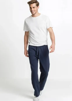 innen weich angeraute Jogginghose mit geradem Saum|bonprix