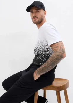 innen weich angeraute Jogginghose mit geradem Saum|bonprix New