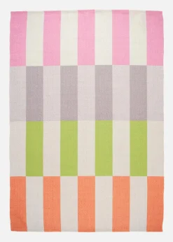 bonprix Flachgewebe-Teppiche|In-und Outdoor Teppich mit Streifenmotiv bunt