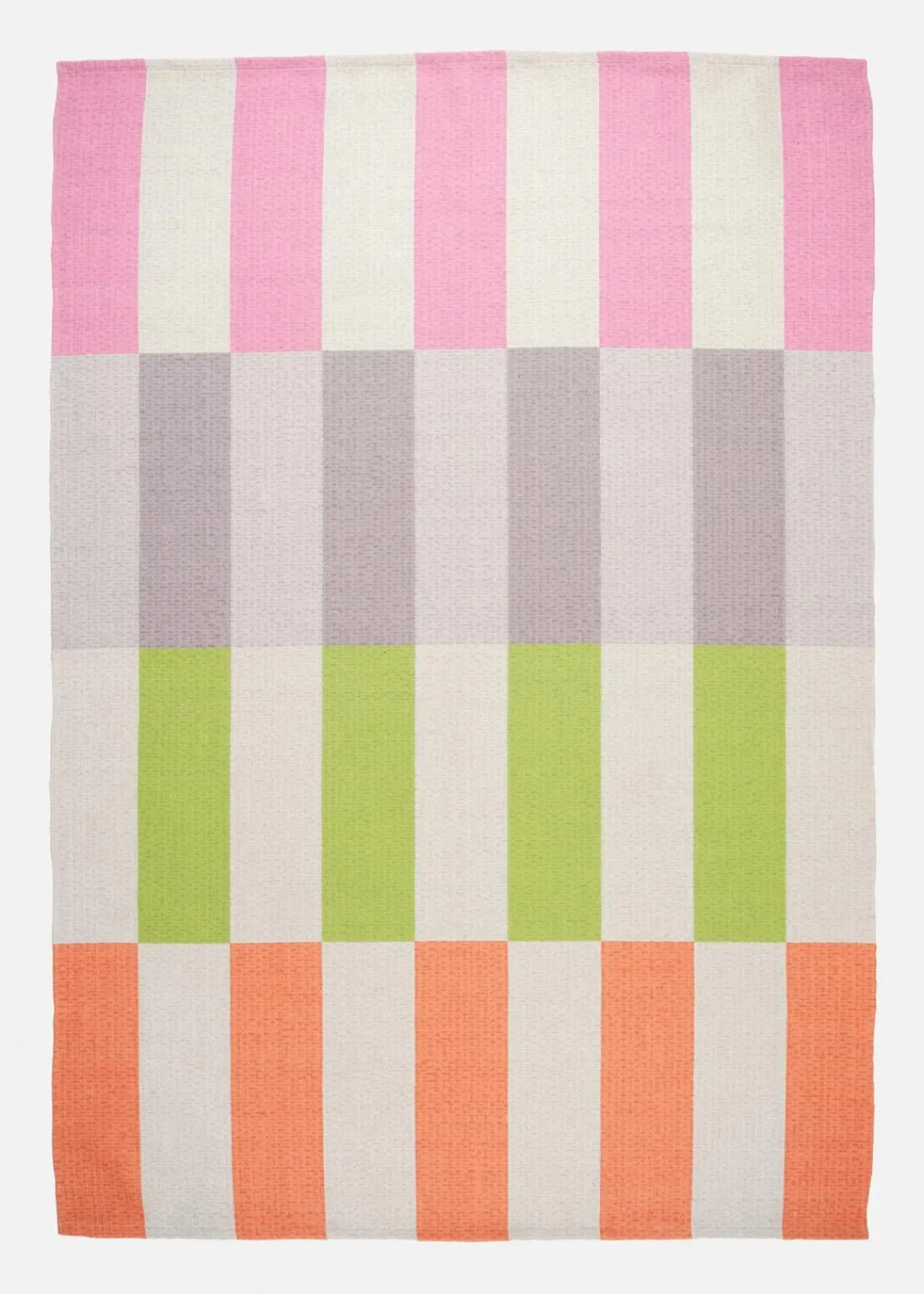 bonprix Flachgewebe-Teppiche|In-und Outdoor Teppich mit Streifenmotiv bunt