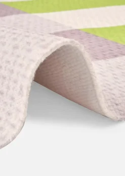 bonprix Flachgewebe-Teppiche|In-und Outdoor Teppich mit Streifenmotiv bunt