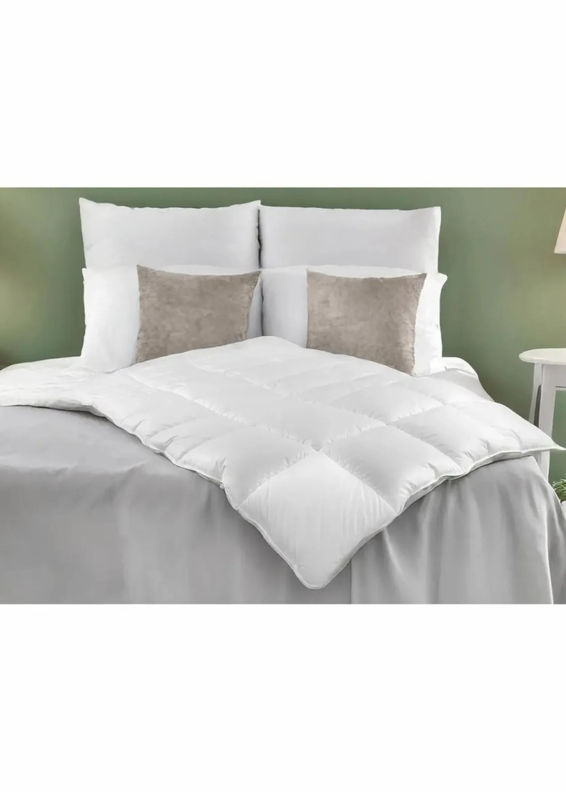 Irisette Bettdecken|Bettdecken|Greenline Bio Klimazone Bettdecke mittel weiss