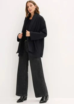 bonprix Bekleidung·Hosen|Nachhaltigere Materialien|Jacke schwarz