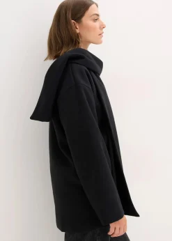 bonprix Bekleidung·Hosen|Nachhaltigere Materialien|Jacke schwarz