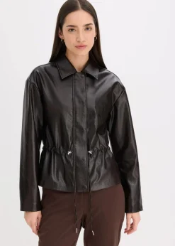 Jacke aus Lacklederimitat|bonprix Outlet