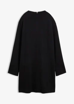 bonprix Bekleidung·Pullover & Strickjacken|Kleider|Jacken-Kleid aus Punto di Roma schwarz