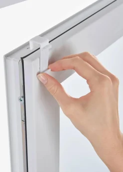 bonprix Rollos|Jacquard Doppelrollo zweifarbig grau