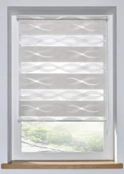 Jacquard Doppelrollo zweifarbig|bonprix Discount