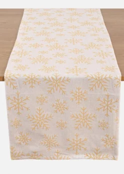 Jacquard Tischläufer aus Bio Baumwolle|bonprix Outlet