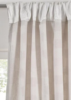 Jacquard Vorhang aus Bio Baumwolle (1er Pack)|bonprix Online