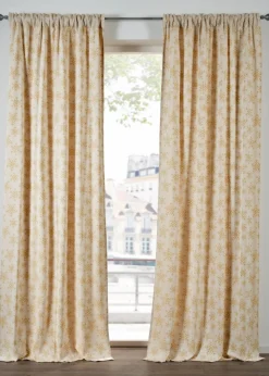Jacquard Vorhang aus Bio Baumwolle (1er Pack)|bonprix Clearance