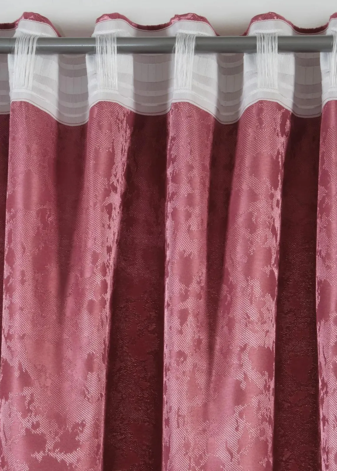 bonprix Vorhänge|Jacquard Vorhang (1er Pack) altrosa