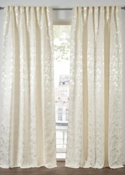 bonprix Vorhänge|Jacquard Vorhang (1er Pack) beige