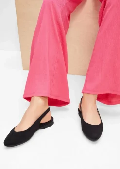 Komfort-Sling-Ballerinas in bequemer Weite|Jana Discount