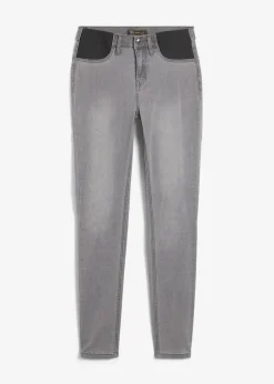 bonprix Jeans|Kurzgrößen|Jeans mit Bequembund grey denim