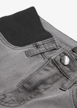 bonprix Jeans|Kurzgrößen|Jeans mit Bequembund grey denim