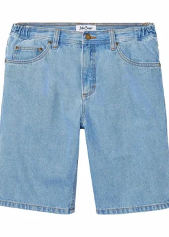 Jeans-Bermuda mit Komfortbund, Classic Fit|bonprix Outlet