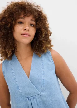 Jeans-Blusentop|bonprix Clearance