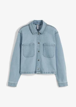 bonprix Bekleidung·Hosen|Jacken & Mäntel|Jeansjacke hellblau denim