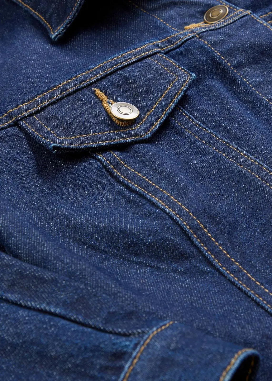 Jeansjacke, tailliert, mit Baumwolle|bonprix Online