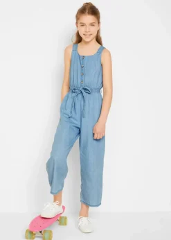 Jeans-Jumpsuit aus reiner Baumwolle|bonprix New