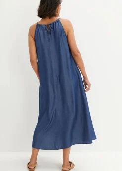 Jeanskleid aus fließendem Lyocell|bonprix