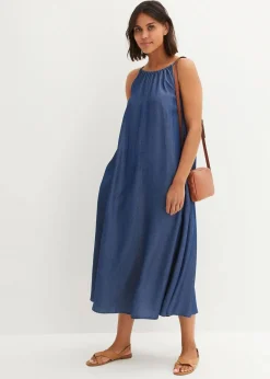 Jeanskleid aus fließendem Lyocell|bonprix