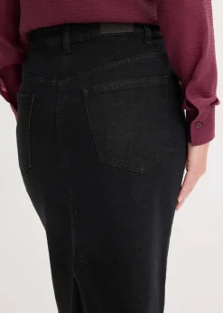 Jeansrock mit Strassapplikation|bonprix Outlet