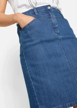 Jeansrock, Stretch|bonprix Outlet