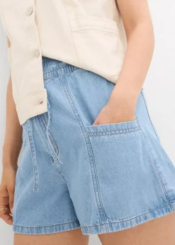 Jeans-Shorts High Waist, Bequembund|bonprix