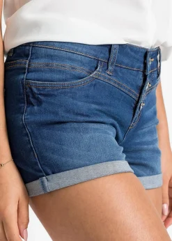 Jeansshorts Mid Waist|bonprix Best
