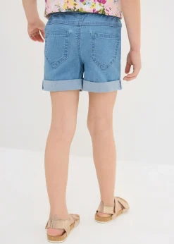 bonprix Mädchen 2-8 Jahre·Shorts|Mädchen 2-8 Jahre·Jeans & Hosen|Jeans-Shorts Mid Waist eisblau denim