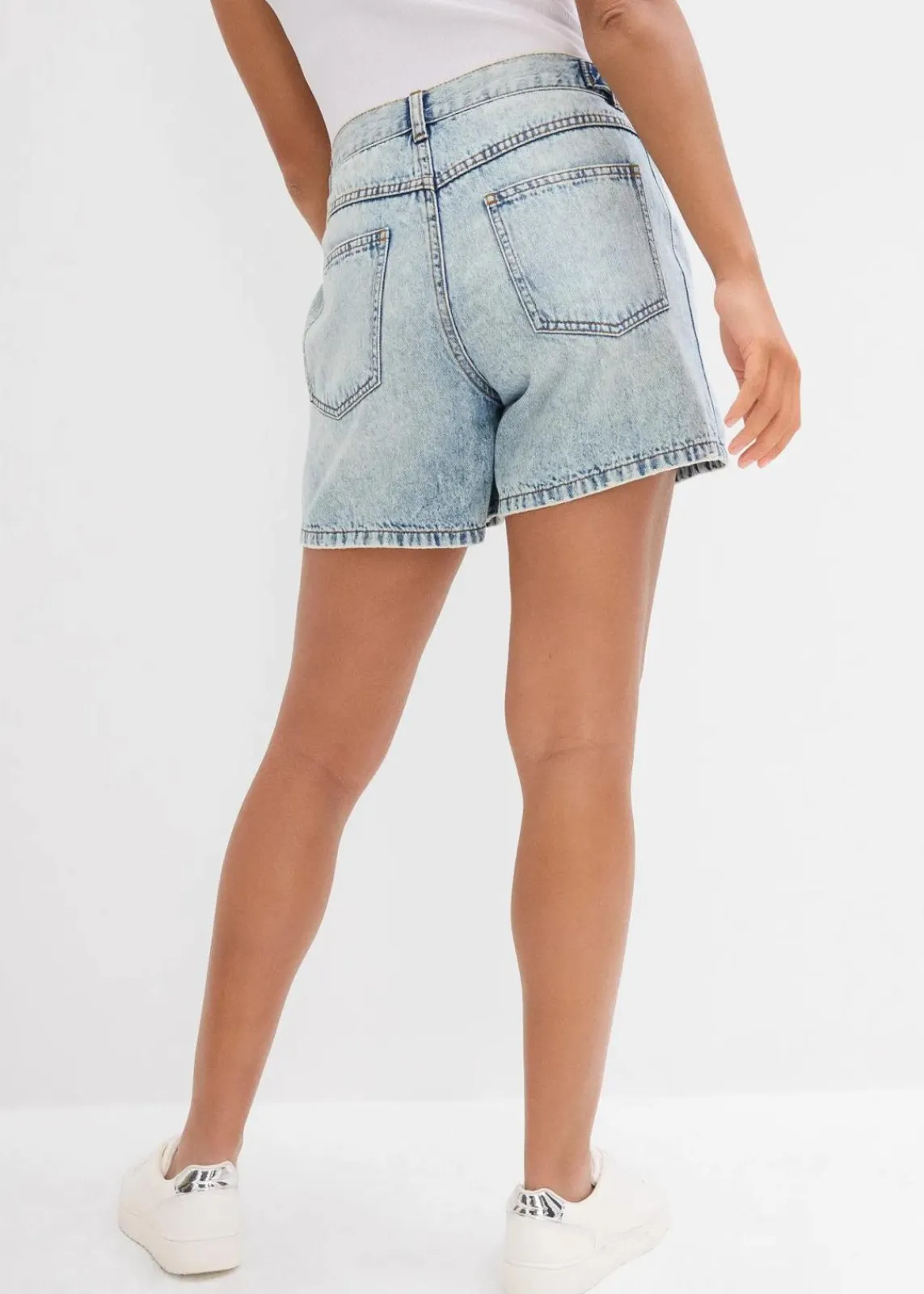 Jeans-Shorts Mid Waist, Low Stretch|bonprix Discount