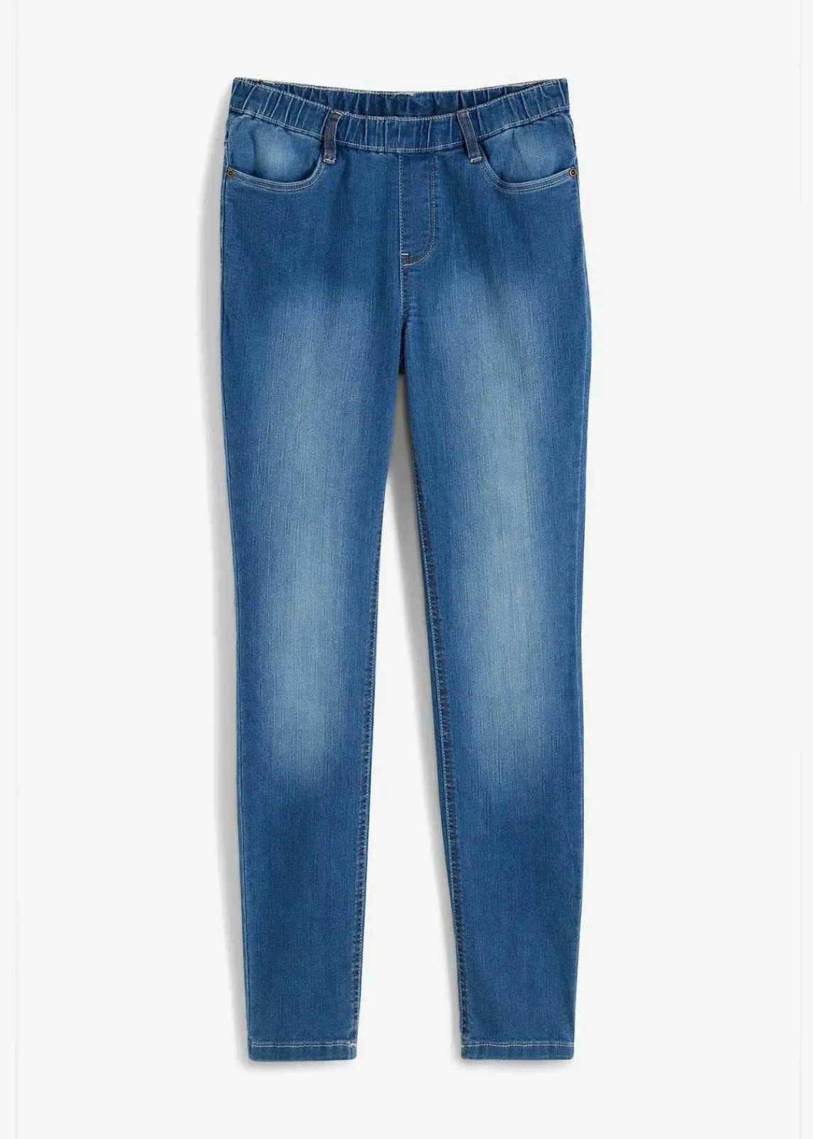 bonprix Jeans|Bekleidung·Shirts & Tops|Jeggings blau denim