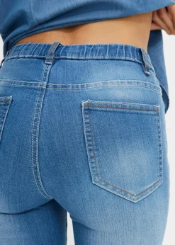 bonprix Jeans|Bekleidung·Shirts & Tops|Jeggings blau denim