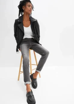 bonprix Bekleidung·Shirts & Tops|Jeans|Jeggings schwarz denim