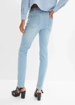 bonprix Jeans|Bekleidung·Shirts & Tops|Jeggings mittelblau denim